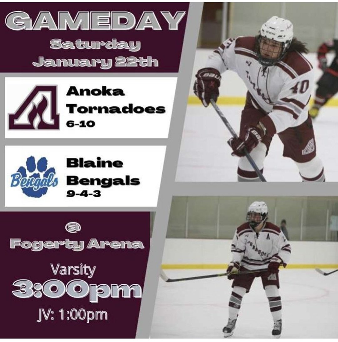 Anoka HS Hockey (@atownpuck) on Twitter photo 