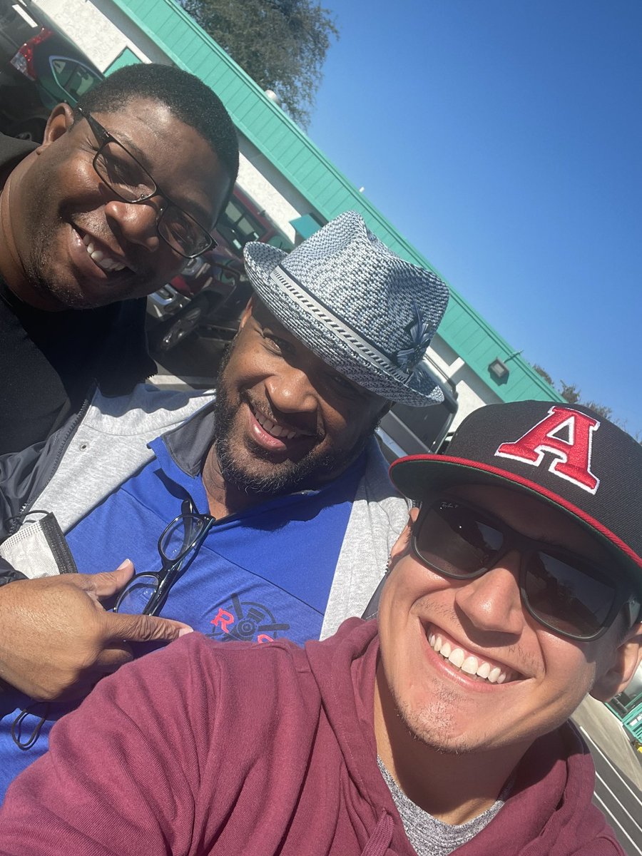 ChaseAlme's tweet photo. Always good to catch up and talk baseball with my man Hardball Hardge! Appreciate you bringing along Tyrone Horne #HRcycle ๐ https://t.co/3kaMH2xLUp