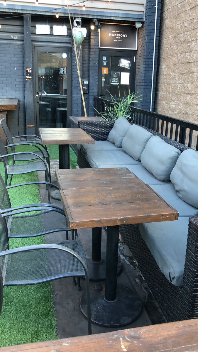 Lets all pretend its now January and come have a drink on the patio!