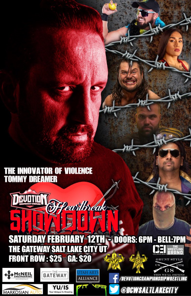 DCWSaltLakeCity's tweet photo. In 3 weeks time @THETOMMYDREAMER comes to DCW! 

We have limited front row seats still available. As well as seminar spots. Reserve yours today before they are all gone. 

Date: 02/12/22.
Time: Seminar 1pm. Doors 6pm.
Address: 12 S 400 W SLC.
Price: FR $25, GA $20. 
Seminar $50 https://t.co/Mt5OlOCbbk