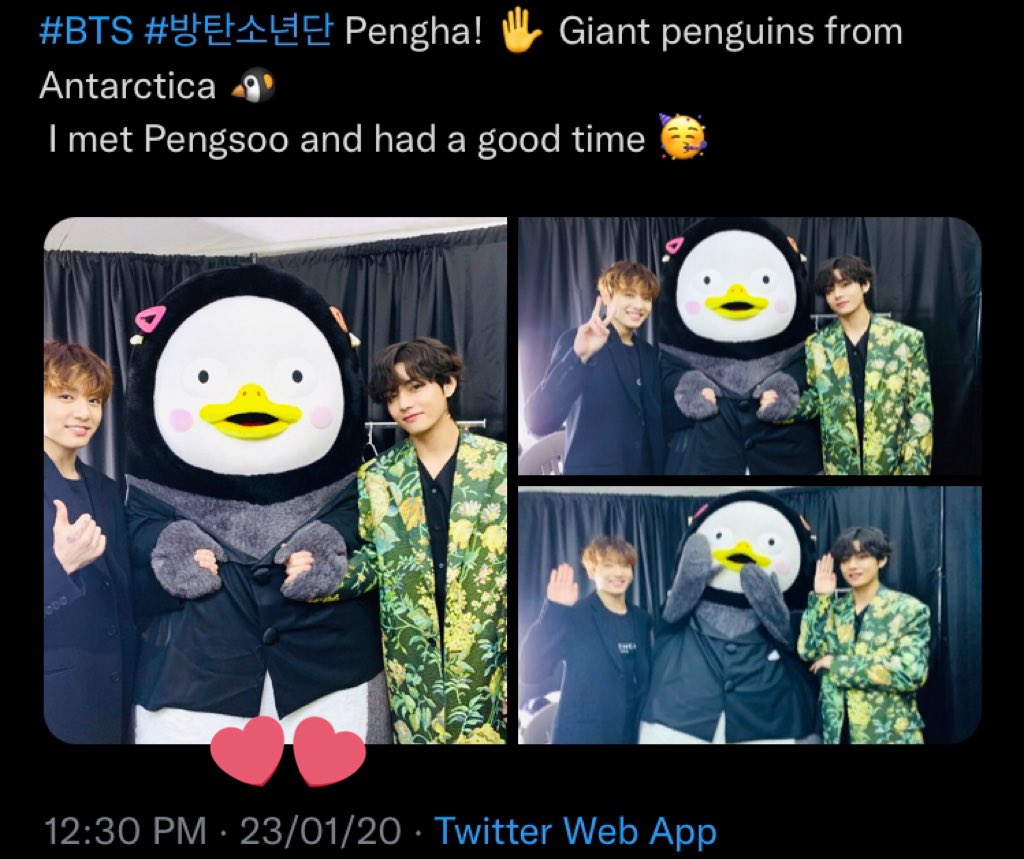 RT @vantaemaybe: its 23 jan so happy 2 years of taekook with pengsoo pictures its from the day when they backhug :( https://t.co/ZcUGvPkE8H