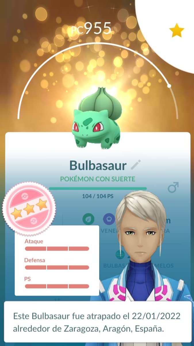 ZirconitaJ's tweet photo. Bulbasaur πππ Lhundo!!! π―IV!!! πππ π€ΈββοΈπ€ΈββοΈπ€ΈββοΈ #PokemonGO #Pokemon #Bulbasaur #hundo #Lhundo #lucky https://t.co/SM68U4oaLg
