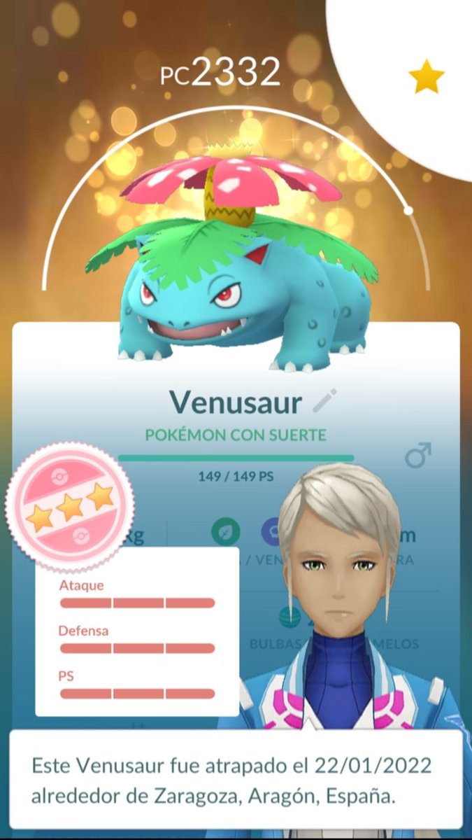ZirconitaJ's tweet photo. Bulbasaur πππ Lhundo!!! π―IV!!! πππ π€ΈββοΈπ€ΈββοΈπ€ΈββοΈ #PokemonGO #Pokemon #Bulbasaur #hundo #Lhundo #lucky https://t.co/SM68U4oaLg