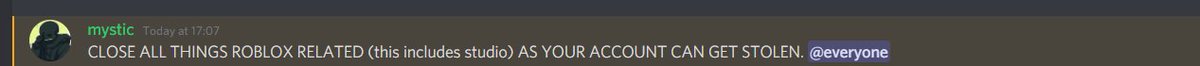 cCloudlesss's tweet photo. @blox_status someone said i can lose my account now, is that true? https://t.co/2x0qoo9q5c