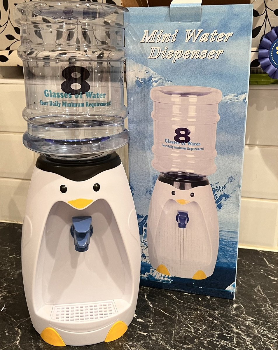 MrsZCallon's tweet photo. A little too happy about my new classroom purchase 🐧. Hoping this will promote the healthier option of drinking water throughout the school day. https://t.co/RCGqlSo7j1