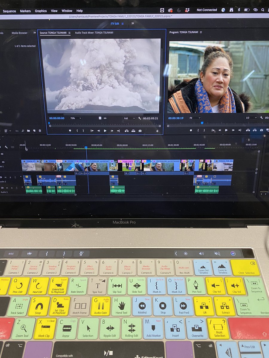 Tonight on <a href="/ITVWales/">ITV Wales News</a> I speak to <a href="/FiliseNiva8/">Niva Valu Filise</a>, a mother from Tonga who has lived in Barry for 16 years with her family. Until last night, she’s been unable to speak to her parents in Tonga since the volcano erupted, causing a tsunami to devastate her country. On ITV at 5:50pm.