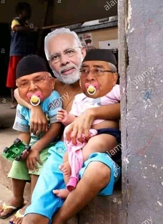 vpm_l2's tweet photo. @SherBDeuba @PM_nepal_ जिब्रो न भएको  क्षेर गु देउपा  भारतीय दलाल https://t.co/B9HM3i0Ltm