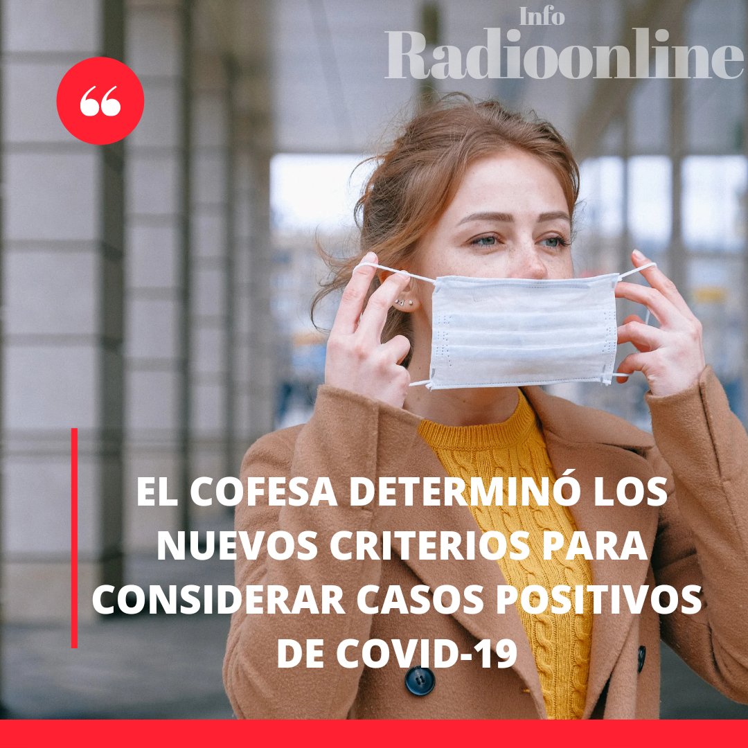 inforadioon's tweet photo. ⚠️ ATENCIÓN: SI TENES ESTOS SÍNTOMAS SOS CONSIDERADO POSITIVO DE COVID-19 

👥 Los ministros de todo el país, se reunieron en el Comité Federal de Salud (Cofesa) y determinaron nuevos criterios para considerar si una persona es positiva de covid. 

🤔 ¿Cuál son? ⬇️ https://t.co/tWzetEcmXe