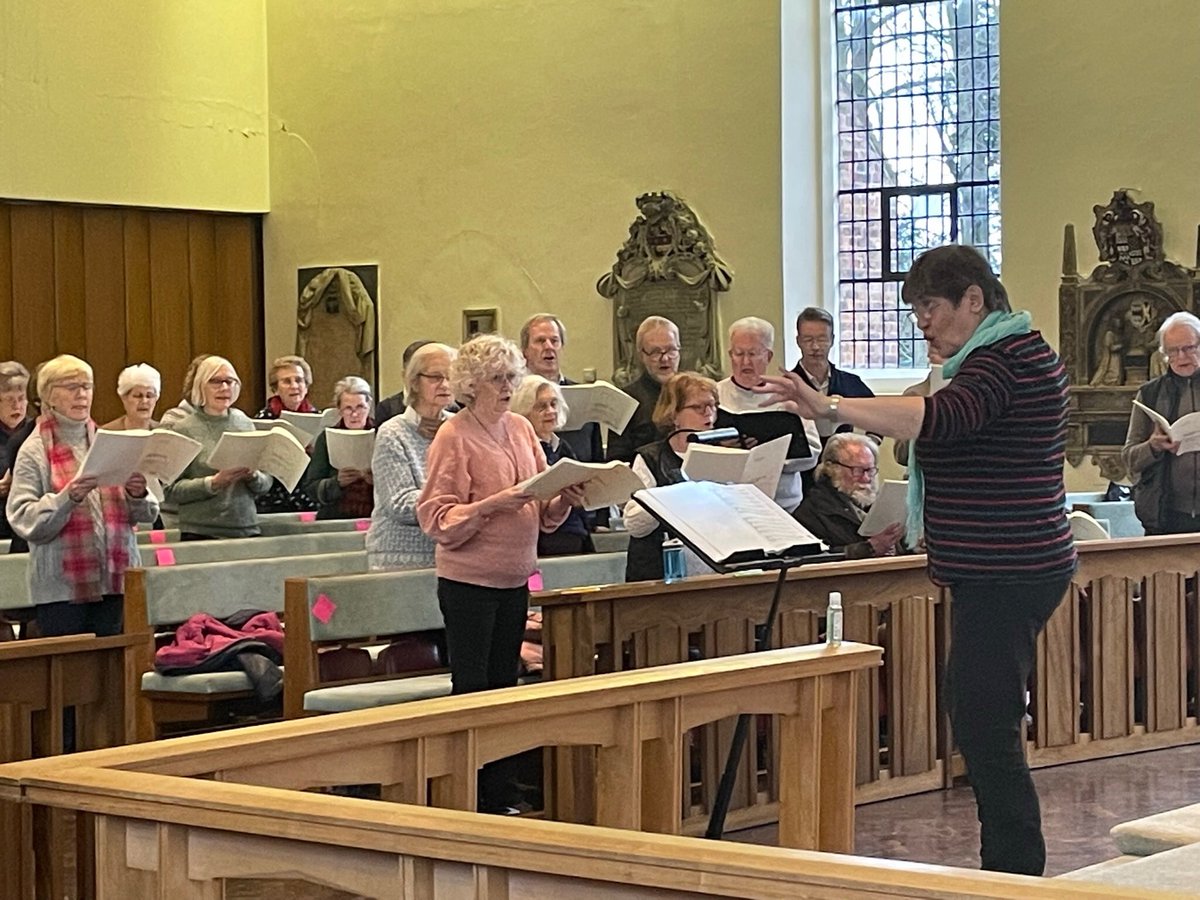 ValentineSinger's tweet photo. A very good day singing #misatango. Lovely to welcome guests from @ChoirOfTheEarth and hear about their performance - so looking forward to our concert on March 19th. https://t.co/aL2hNWMxrj