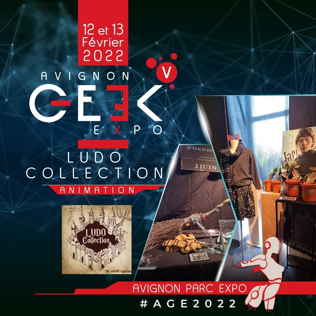 GeekExpoFrance's tweet photo. 🧹 ANIMATION 🧹
Embarquement immédiat pour le monde magique d'Harry Potter les 12 et 13 février avec @CollectionLudo
Plus d'infos ➡️ https://t.co/rz5FQ6RBnU
Notre billetterie ➡️ https://t.co/rIiTwxuk28
#harrypotter #poudlard #avignongeekexpo #parcexpoavignon #ludocollection https://t.co/0fFZYJw5ZZ