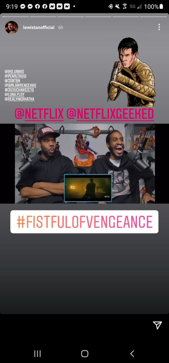 Thank you to @TheLewisTan and @iko_uwais for watching and sharing our video. Much appreciated 🙏 it means the world to us.  #FistfulOfVengeance #wuassassins