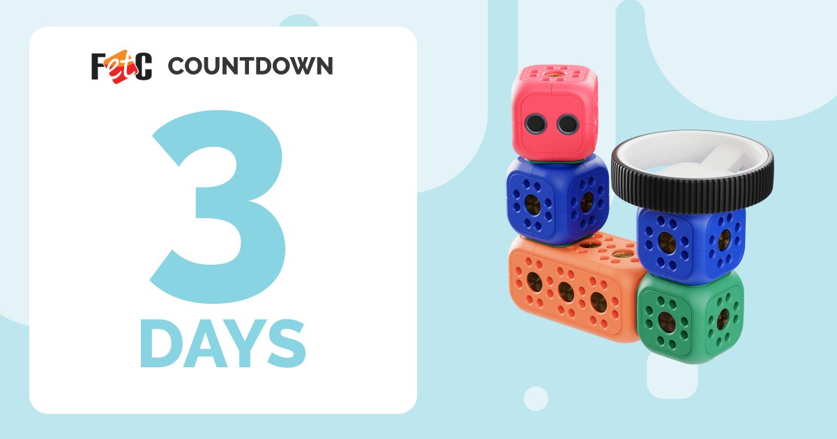 RoboWunderkind's tweet photo. We're so excited for #FETC We can't wait to show you what we have in store 🤩 Stop by at booth 2945!
#steamhub #steamclassroom #steam https://t.co/ToThQAfYtV