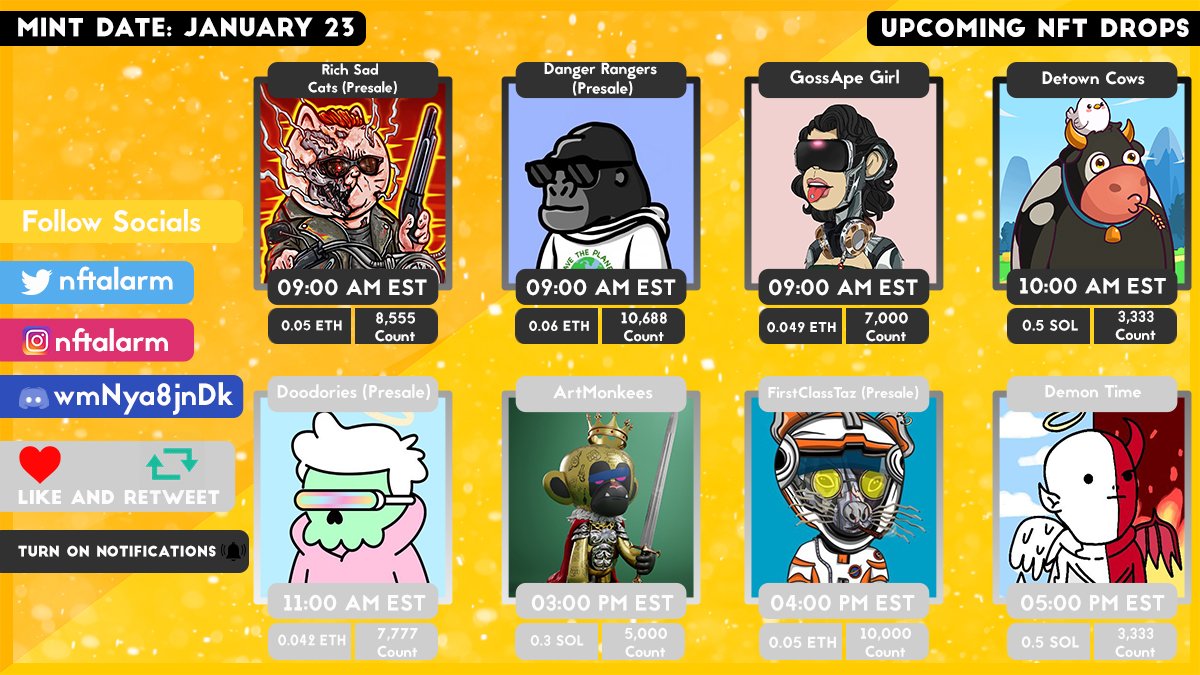 NFT Alarm ⏰ tweet media