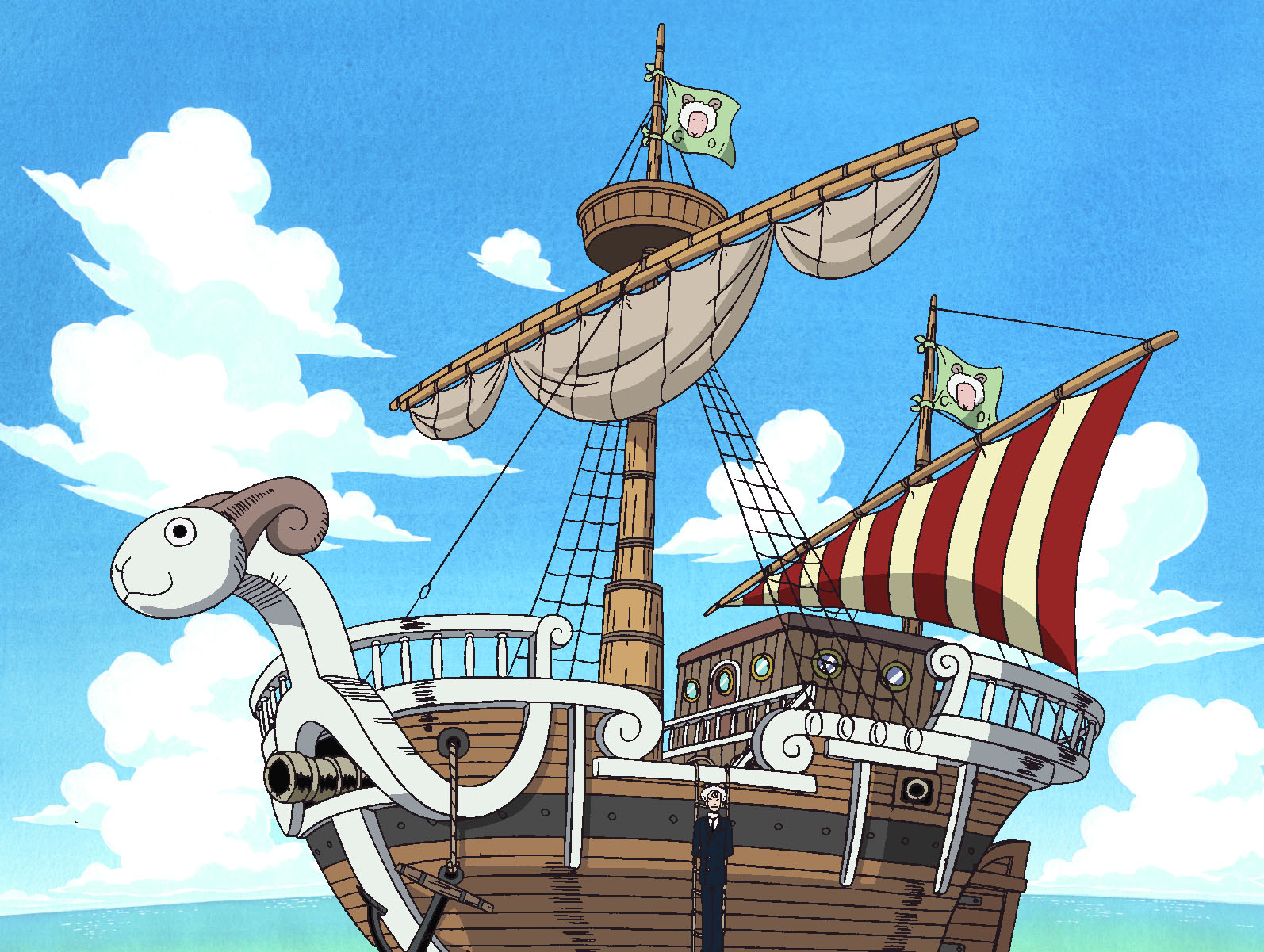 One Piece - Going Merry . . . . . . . . . . . . . . #onepiece