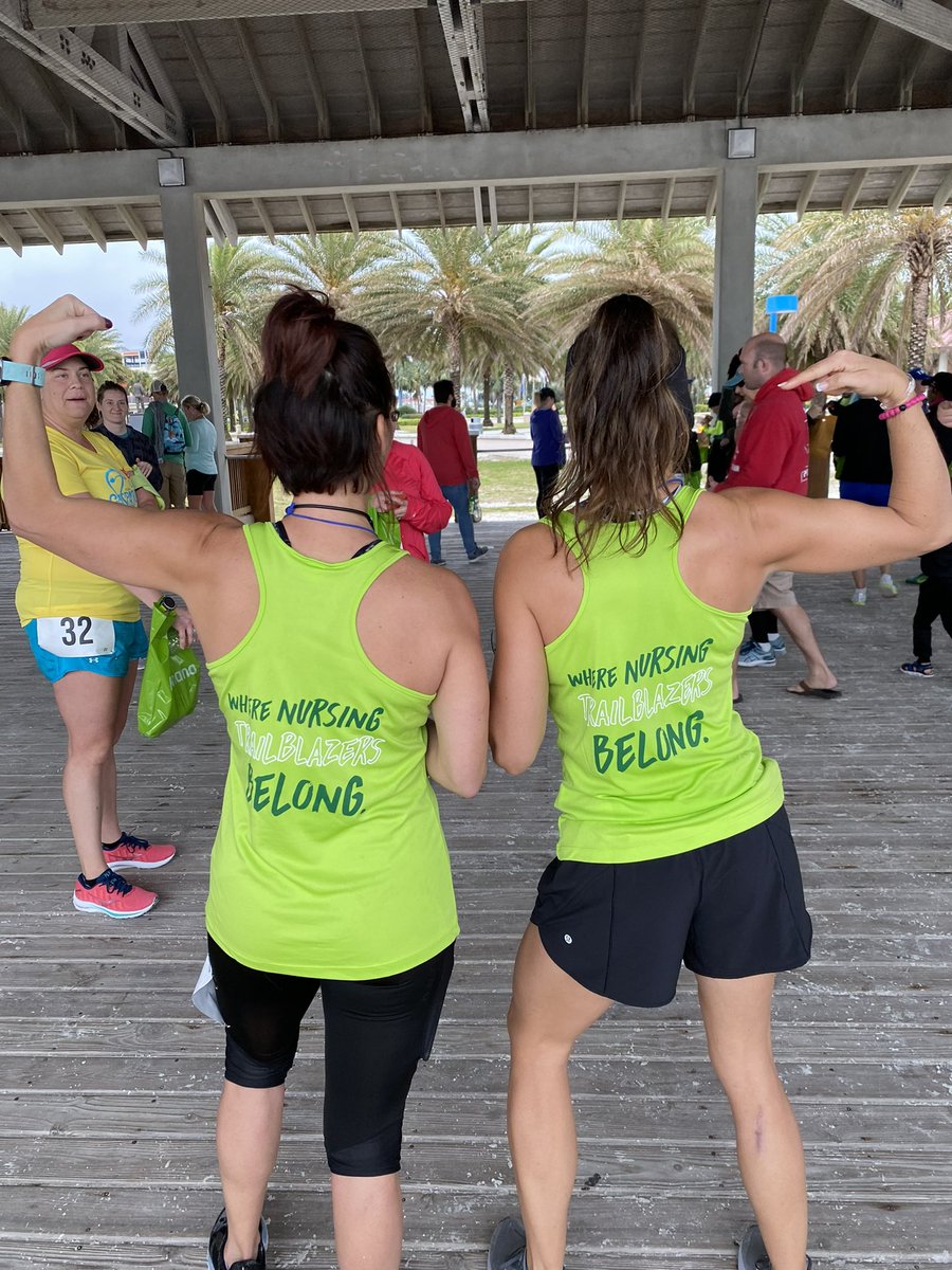 We stacked the leaderboard with two first place winners at the Caladesi 5K! 

🥇Brittany Sheehy, Executive Liaison to the Dean
🥇Audrey Holtzman, Communications &amp; Marketing Manager 

This is one of the many wellness initiatives that WIRES is cultivating for #TrailblazingNurses!