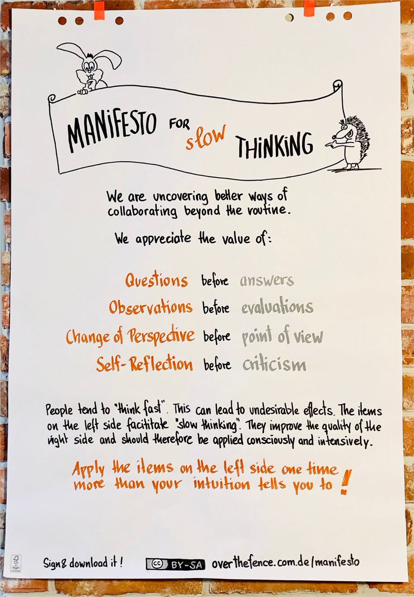 Why practice scientific thinking? Deliberately practicing the items on the left makes them more habitual, more fast-thinking. Then your slow-thinking cognitive capacity gets freed up to work with info that questions / observations / perspective change / reflection deliver to you!