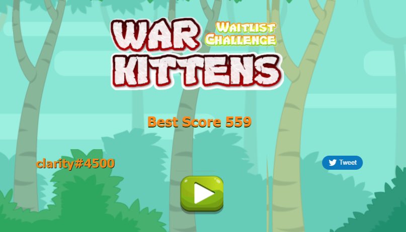 Alice42723960's tweet photo. Wen whitelist? @0xWarKittens #NFT #WarKittens https://t.co/6d282E4OJx