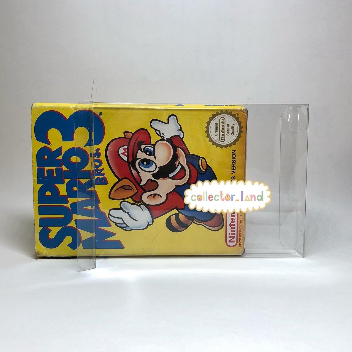 CollectorLandUK's tweet photo. Nintendo Entertainment System (NES) Game Box Protector ✨✨ #NES #SUPERMARIOBROS #DISPLAYCASE #BOXPROTECTORSHOP #PROTECTYOURGEAR 

Available now on our Ebay store 👾👾 https://t.co/AFdtsMUIL6 https://t.co/JLro33B7ZT