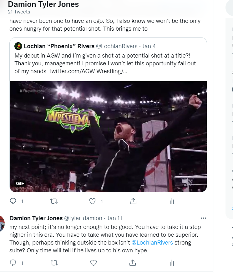 Aww look folks honey boo boo @RedRocketsBlair and her fan favorite teeny bopper <a href="/CaseyHolliday95/">Casey Holliday</a> back at it again. Little do they know they started talking about this #rebirth3 match 6 days ago. I've been leading the pack. So ladies, in all fairness of love and war E.A.D.