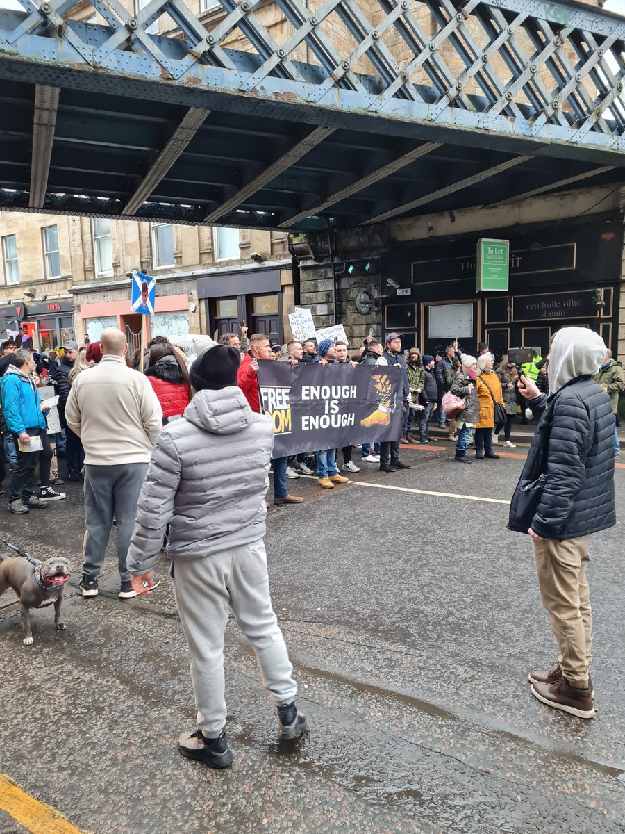 HarrisonHickma1's tweet photo. Fantastic turnout at anti-vaccine passport protest in Glasgow today...! @Togetherdec 
#Glasgow #glasgowprotest #freedom https://t.co/zIUCNwemSG