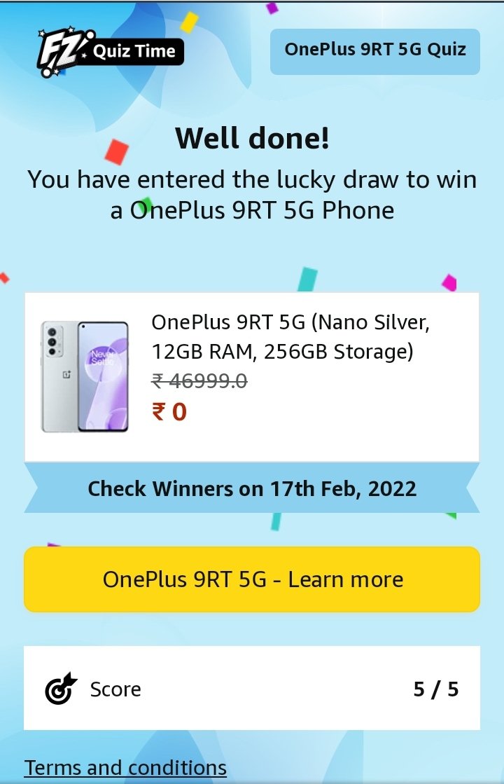 PunitSh27145485's tweet photo. @OnePlus_IN 
@amazonIN 
#OnePlus9RT5G 

Thanks for it https://t.co/gsVYLoBwRT