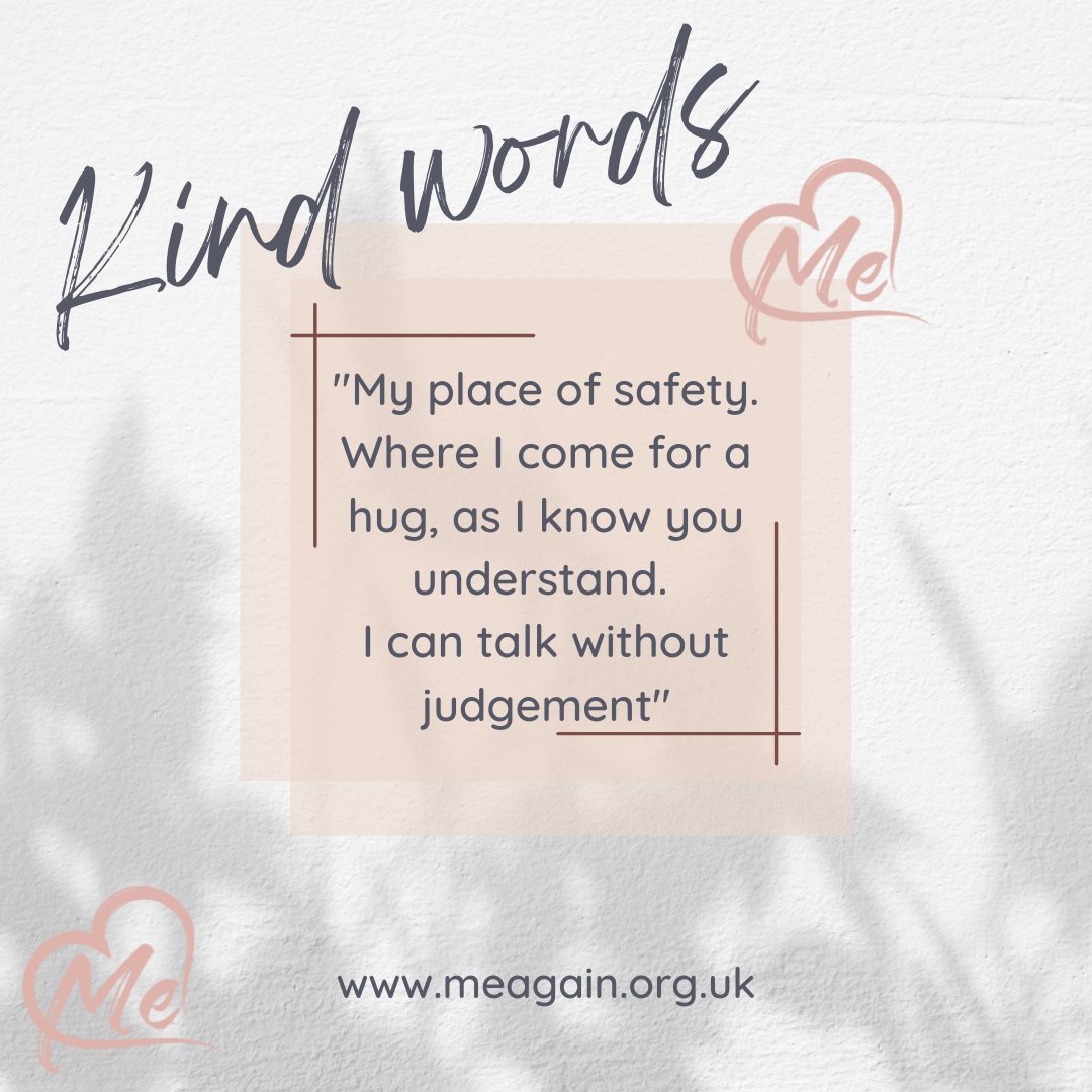 My place of safety, Where I come for a hug ❤

We want to support women who have had a cancer diagnosis, and we offer a range of services and community activities to help build that support network.

We'd love to hear from you, a gentle welcome awaits. 

meagain.org.uk/about-us/