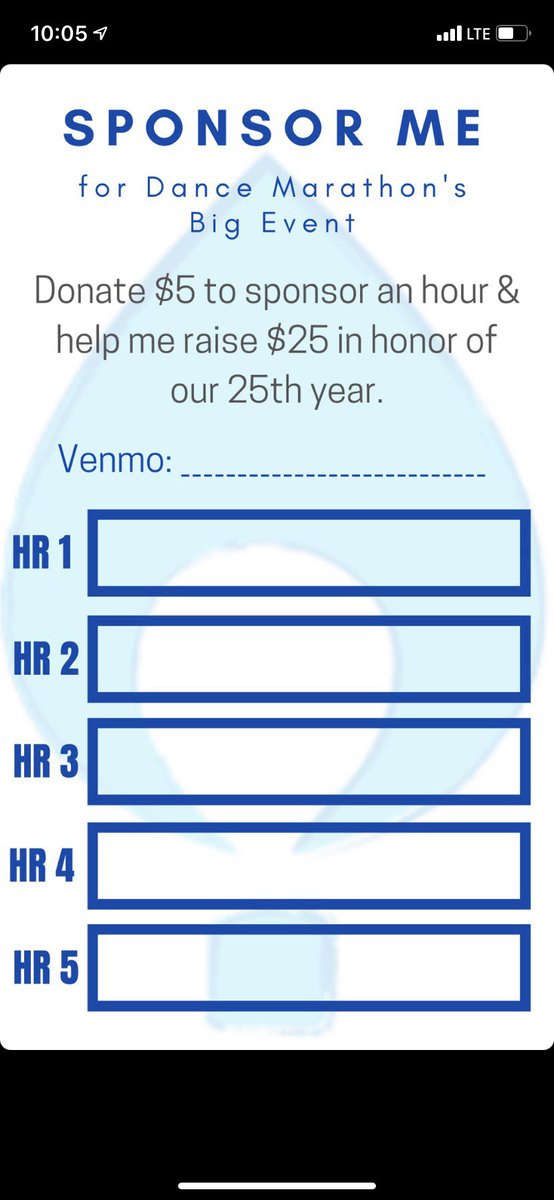 Use these fundraising graphics throughout the day to spread awareness and get closer to reaching your goal!
