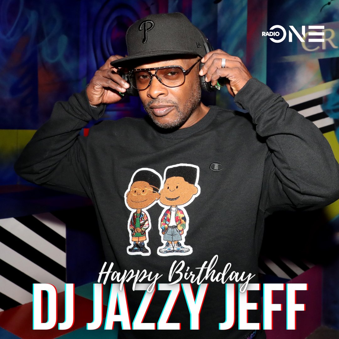 Happy Birthday wishes going out to Hip-Hop legend DJ Jazzy Jeff!! 