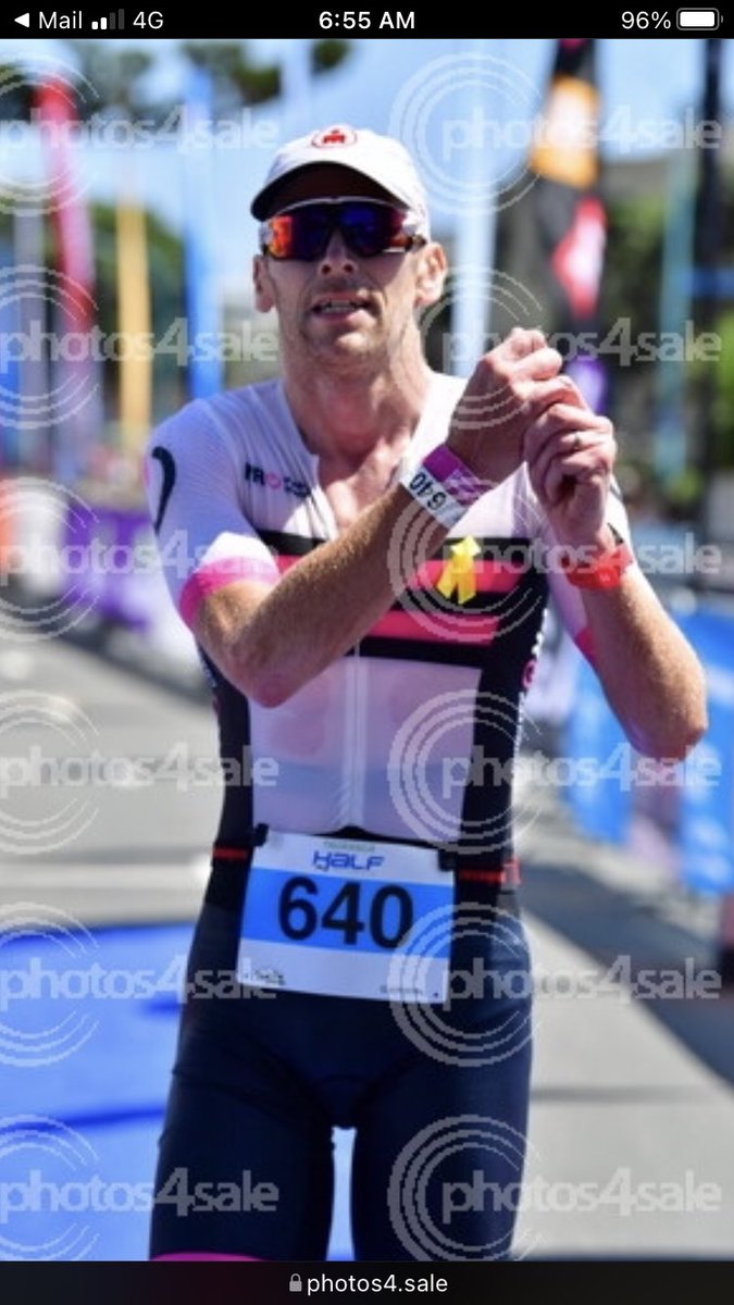 johnmacpt's tweet image. A golf swing for my old pal as I finish Tauranga Half Ironman. Hope he was watching @conorogolf