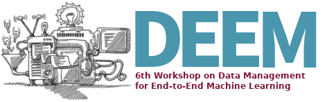 The DEEM workshop (DEEM: Data Management for End-to-End Machine Learning) @2022Sigmod goes into another round. So don't miss out on a hopefully hybrid workshop with many unexpected discussions, and submit your papers by Mar 01:
deem-workshop.org