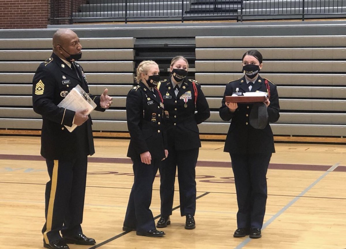 Beaver_JROTC's tweet photo. Last Friday at 0600, the battalion met together for a leadership lab. During the lab, cadets were awarded ribbons and team cords for their hard work and dedication! Throughout the day, cadets were inspected on their uniforms during their class period. https://t.co/dB5SjmBQNp
