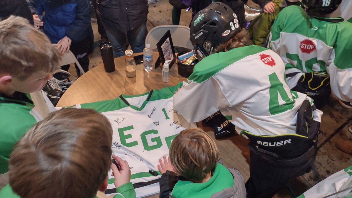 jfrauend's tweet photo. Thank You @EastSideHockey PWB1 #HDM22 @YouthHockeyHub @mnwild #Mankato @BallySportsNOR @HockeyDayMN https://t.co/OftPnnWzCo