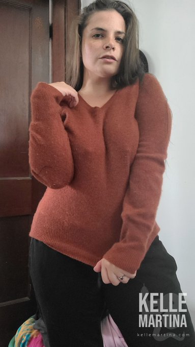I got this cashmere sweater in a fall clothes swap and it's been my constant companion these winter months