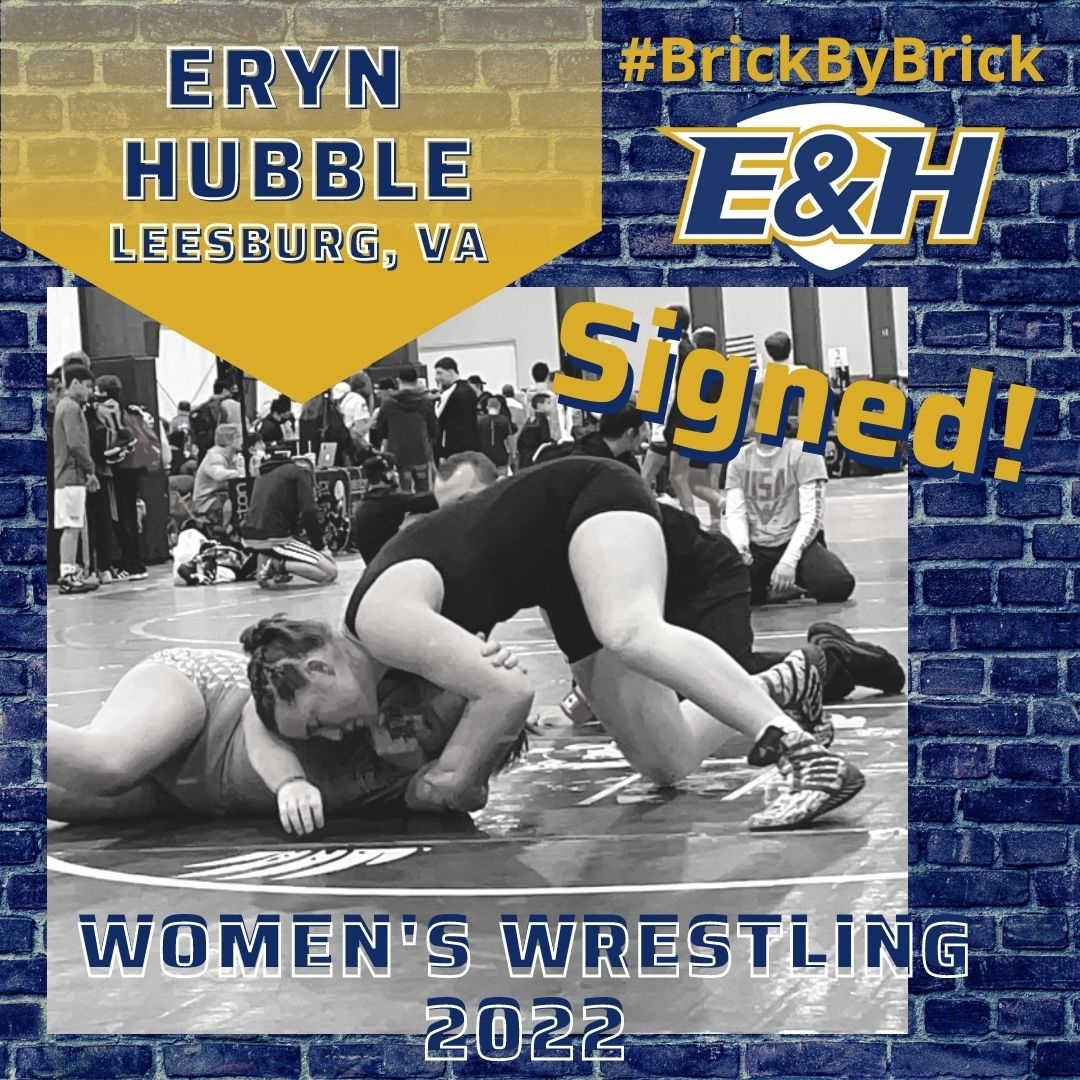 emoryhwrestling's tweet photo. Welcome Eryn Hubble to the E&amp;H Women's Wrestling Team!
🔹Ranked 17th in the nation at 164lbs
🔹Ranked top 3 in VA State
🔹2021 VA Fargo National Team Member
#BrickByBrick #DreamBig #ClassOf2022 #womenswrestling #recruit #MadeInEmory https://t.co/Fp13kbgQLJ