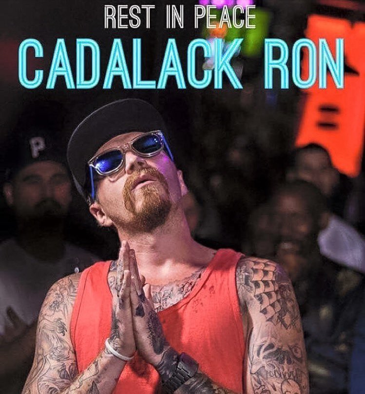 MarioG8o's tweet photo. RIP CADALACK RON #CaddyDay https://t.co/ITdaUFxcqK