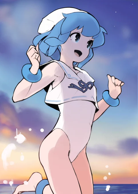 Ika-chan rough sketch 