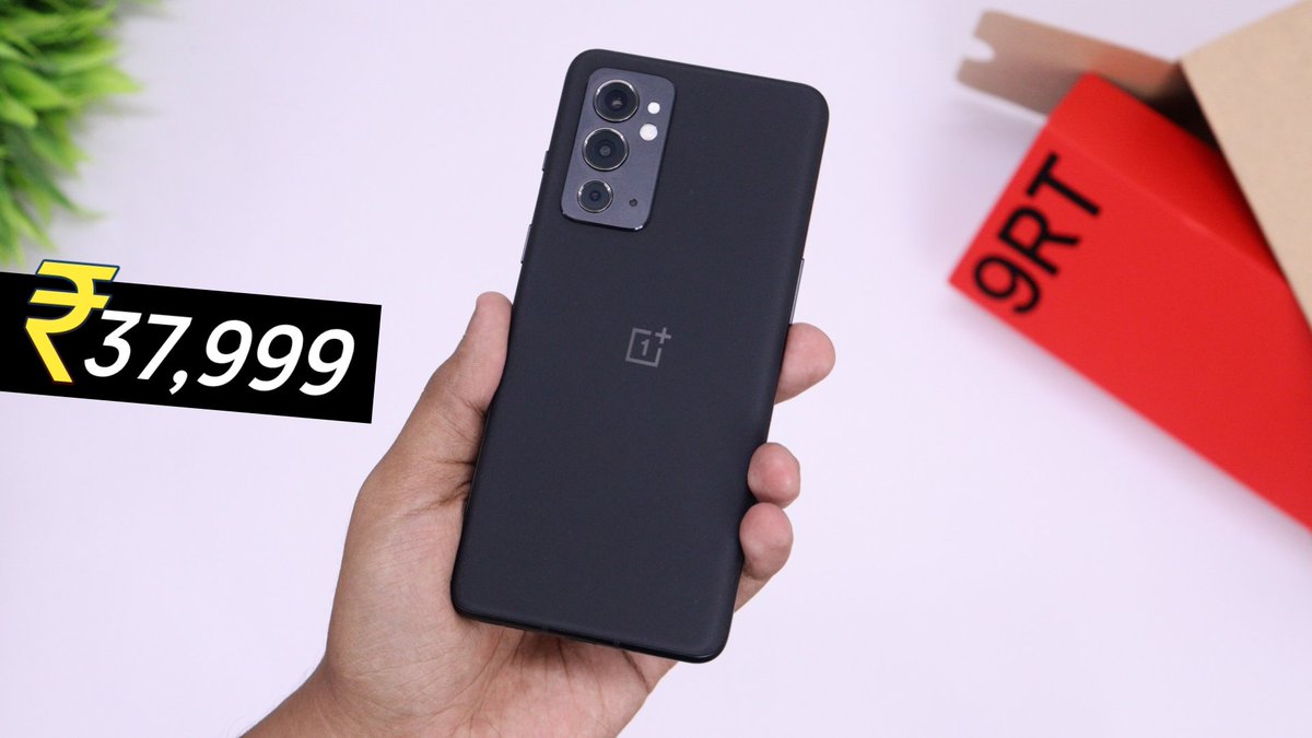 ADIFactech's tweet image. OnePlus 9RT Unboxing ✌️
₹42,999-₹4000(Bank offer)-₹1000(RedCoins)= ₹37,999
👉 youtu.be/zRaUFnqsteg

#OnePlus9RT #9RT #OnePlus #OnePlus9RT5G @OnePlus_IN