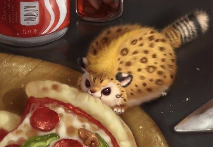 OhNoTheCaptain's tweet photo. Planetside for lunch and one if the local 'critters' is trying to steal a slice. https://t.co/Lm5jLpbt6o