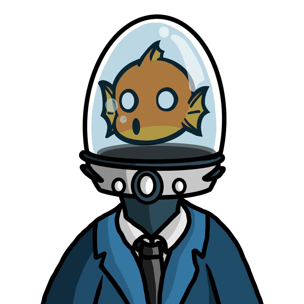 KaiokeNFT's tweet photo. Carmichael Fishy Fam? #fishyartcontest https://t.co/i78pGqi5lD