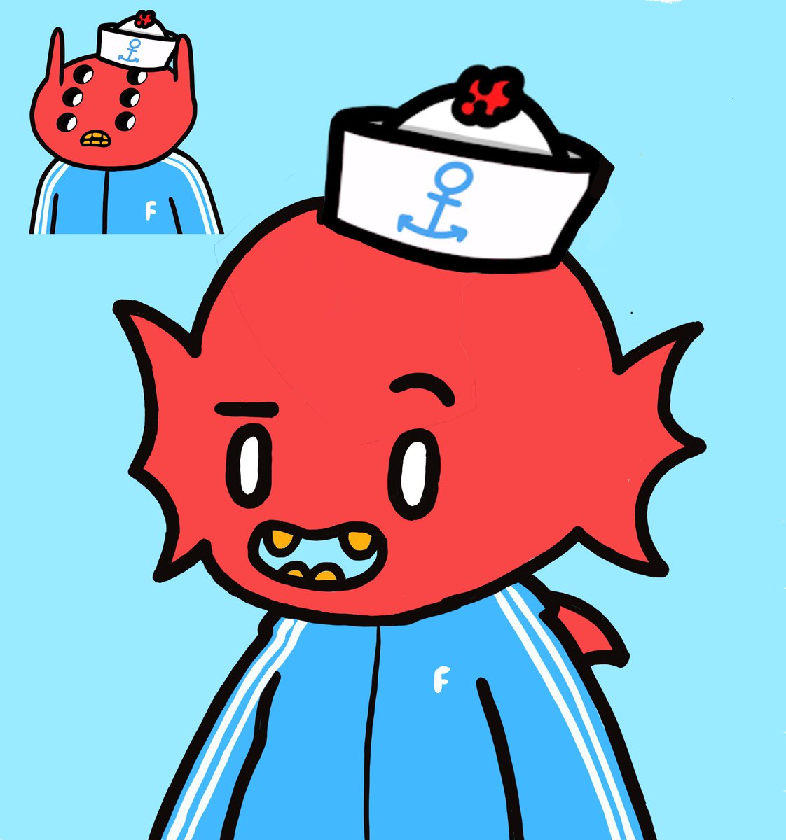 1ajvy's tweet photo. Just finished my artwork for the wl giveaway, hope you like it. Made it look like my favorite alien frens I minted #fishyartcontest https://t.co/Pb49bRWYic