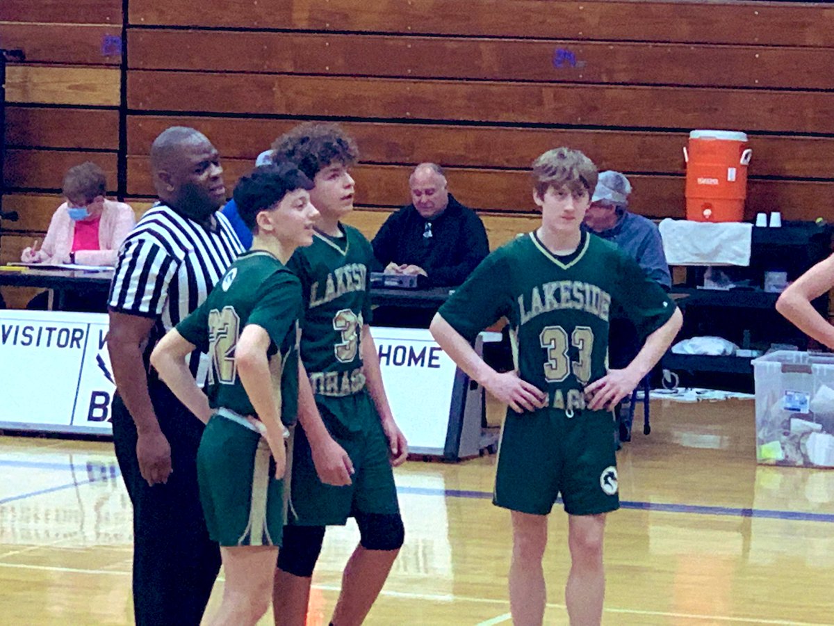 LLNewsome_2's tweet image. LHS Freshmen boys basketball win against Madison! #family  #playedwell @lakesidehoops1