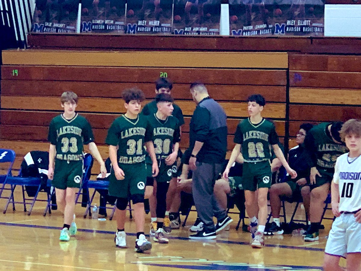 LLNewsome_2's tweet image. LHS Freshmen boys basketball win against Madison! #family  #playedwell @lakesidehoops1