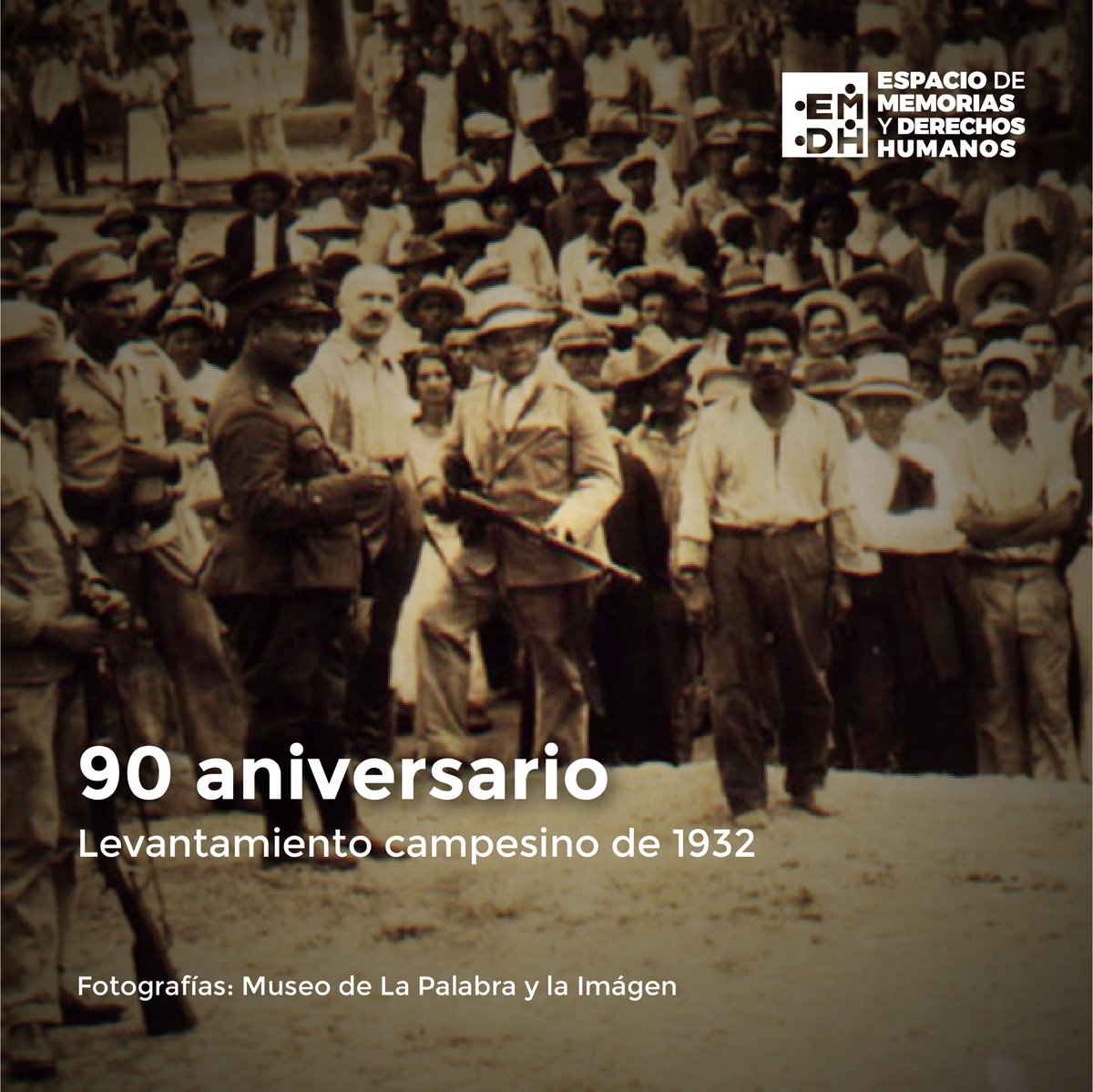 EspacioMemorias's tweet photo. Un día como hoy,  22 de enero de 1932, exactamente hace 90 años, unos 500 hombres -en su mayoría indígenas- irrumpieron en las oficinas de telégrafos, alcaldías y tiendas de localidades como Salcoatitán, Ataco, Turín, Juayúa, San Julián y Ahuachapán. https://t.co/m53uWBkQIQ