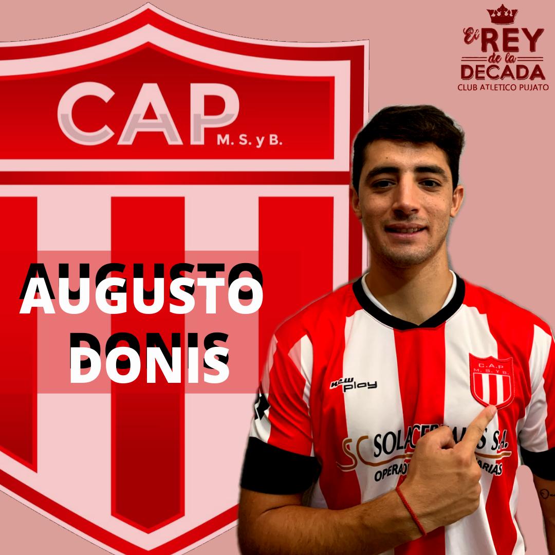 CAPujato's tweet photo. FUTBOL MAYOR ⚽️ 

REFUERZOS 

Les presentamos a otro de los refuerzos del Pincha 🇦🇹 para la temporada 2022 de la LCF. 

Augusto Donis es enganche, tiene 24 años y viene a aportar su fútbol al equipo de Ale Rubinich. 

https://t.co/esCvlHxvEa https://t.co/2wxA6xipdK