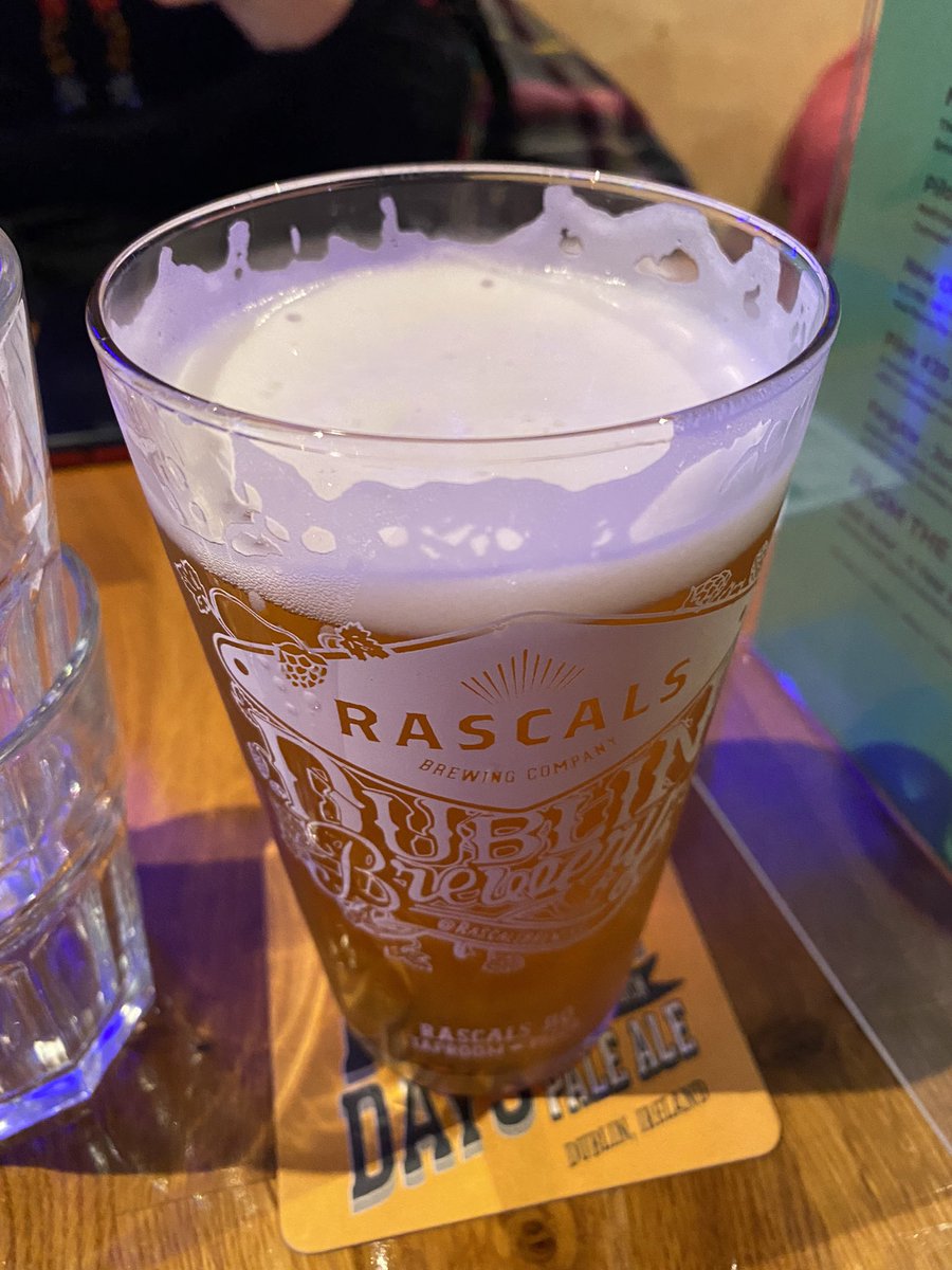 Vod36's tweet photo. One of the best places to start the return to normal @RascalsBrewing https://t.co/BbYMM5x9Pl
