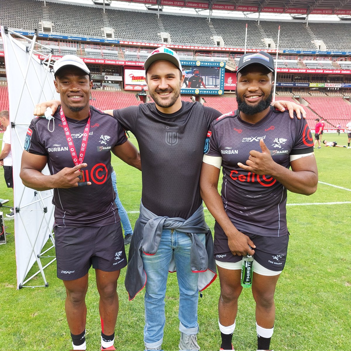 I met my rugby heroes today! #NewProfilePic