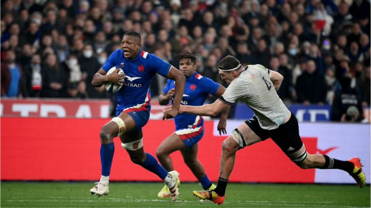 davegeerdes's tweet photo. @mekkaokereke Also making line breaks for the French XV. https://t.co/CkbqDlTetC