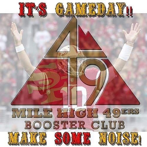 Hope to see all our Faithful in the Mile High City at <a href="/BlakeSt_Tavern/">Blake Street Tavern</a> to watch our <a href="/49ers/">San Francisco 49ers</a> #beatthepack