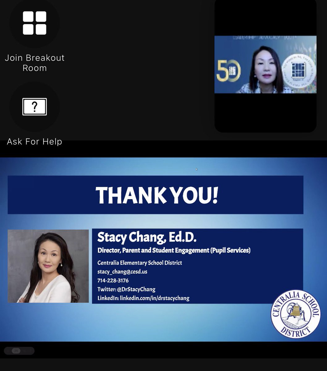 Blown away by the community supports shared by Dr. Chang. Thank you! The thrift shop for families in need is my favorite. @ACSAXVII