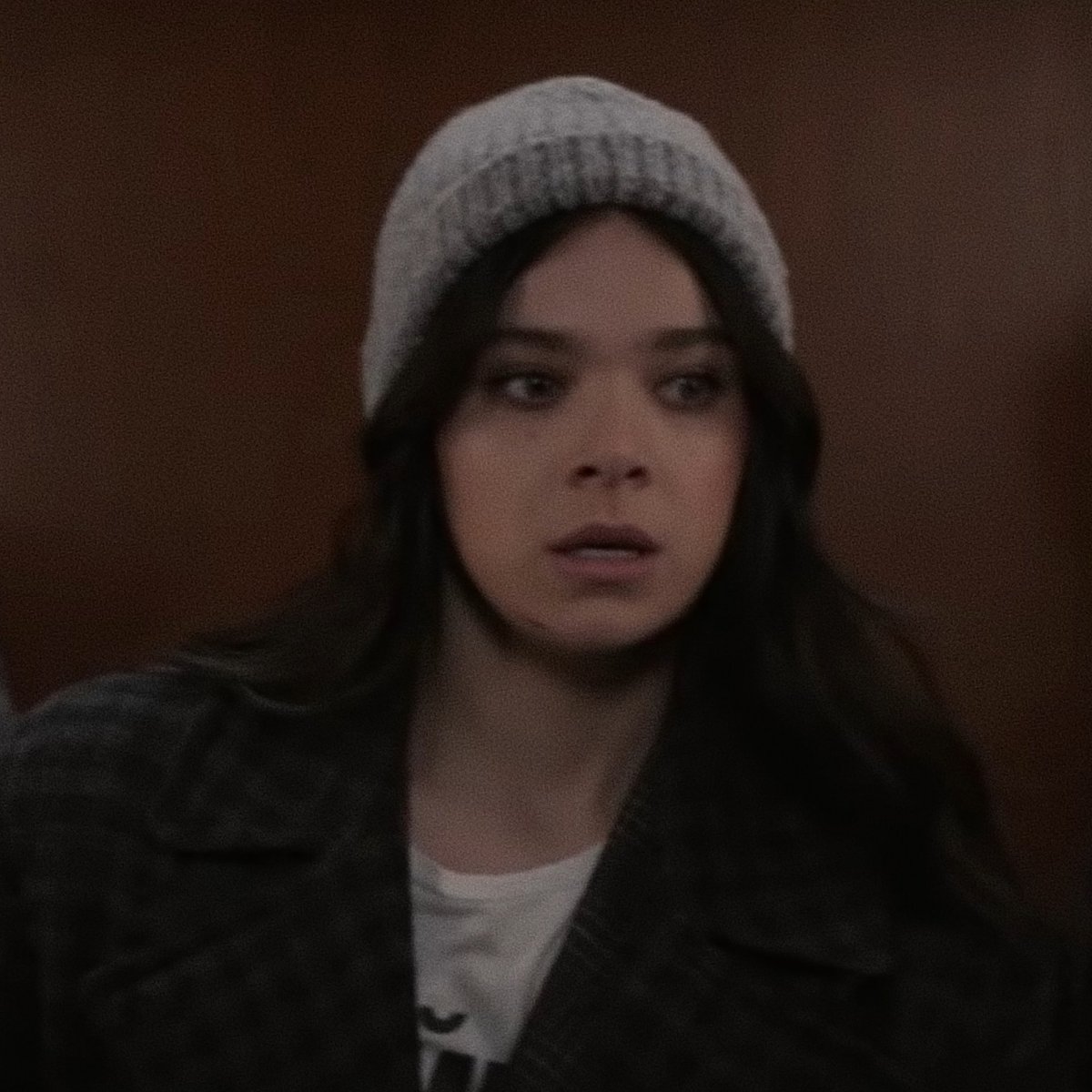 archivesbishop's tweet image. kate bishop looks so cute in beanies